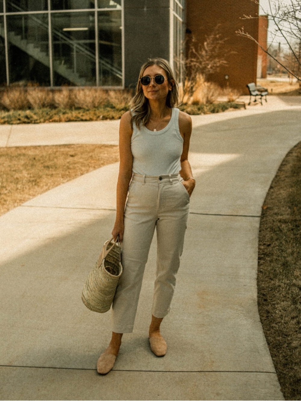 Everlane Straight Leg Crop